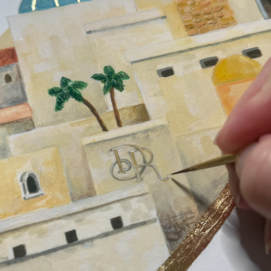 Storied Stone: Hidden Monogram